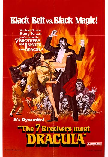The Seven Brothers Meet Dracula poster