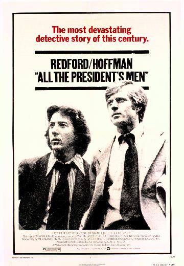 All the President's Men poster