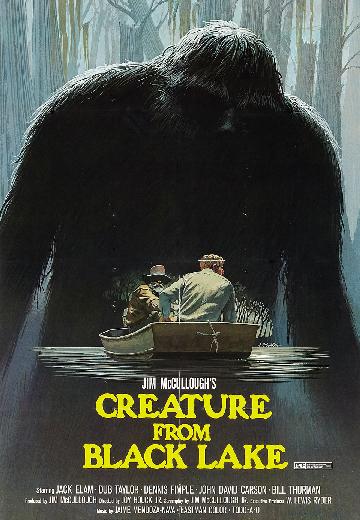 Creature From Black Lake poster