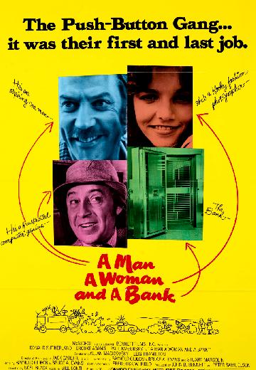 A Man, a Woman and a Bank poster