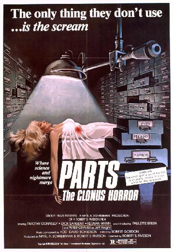 Parts: The Clonus Horror poster