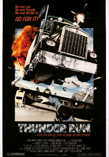 Thunder Run poster
