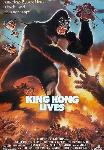 King Kong Lives poster