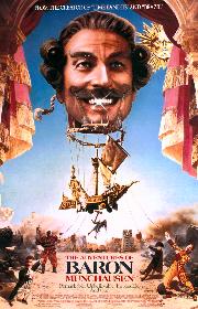 The Adventures of Baron Munchausen poster