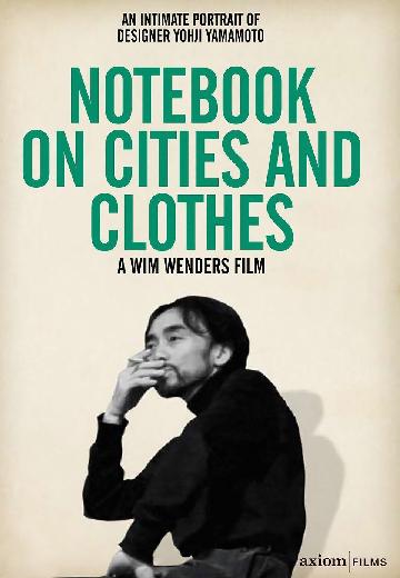 Notebook on Cities and Clothes poster