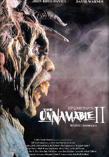 The Unnamable II: The Statement of Randolph Carter poster