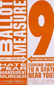 Ballot Measure 9 poster