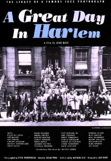 A Great Day in Harlem poster