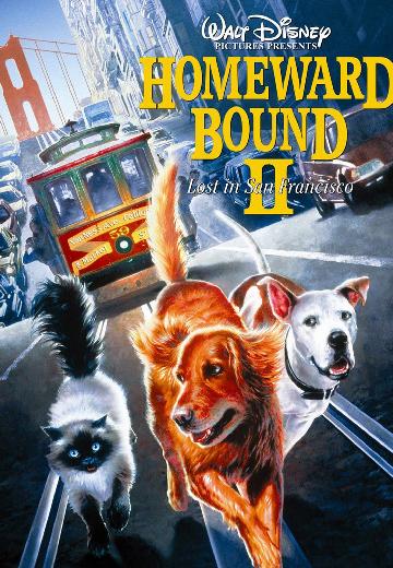 Homeward Bound II: Lost in San Francisco poster