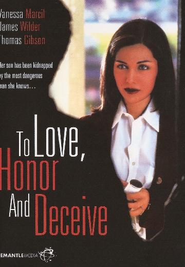 To Love, Honor and Deceive poster