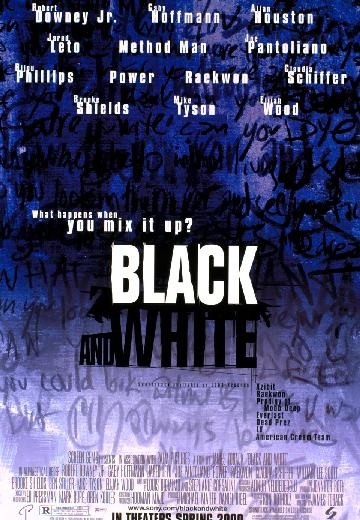 Black and White poster