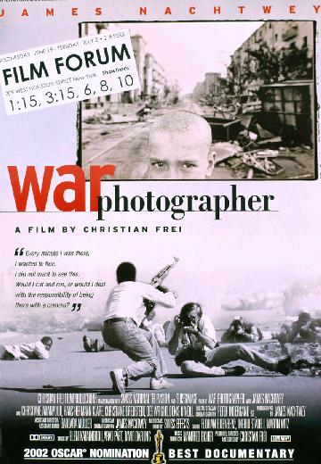 War Photographer poster