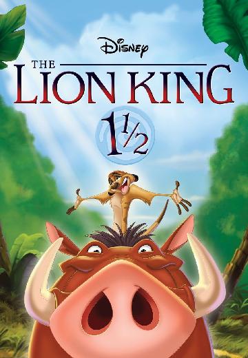The Lion King 1 1/2 poster