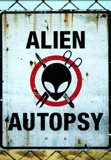 Alien Autopsy poster