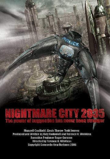 Nightmare City 2035 poster