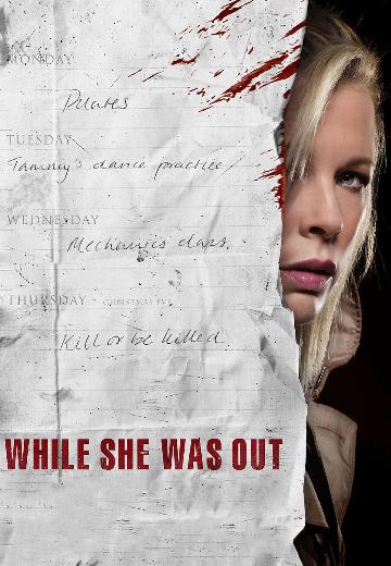 While She Was Out poster