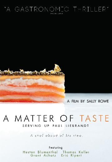 A Matter of Taste: Serving Up Paul Liebrandt poster