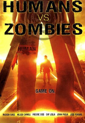 Humans vs. Zombies poster