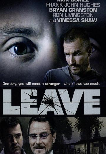 Leave poster