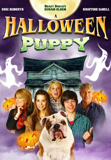 A Halloween Puppy poster
