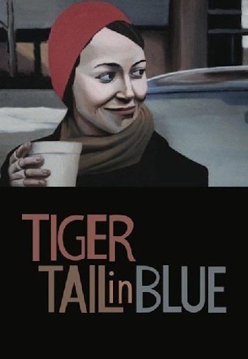 Tiger Tail in Blue poster