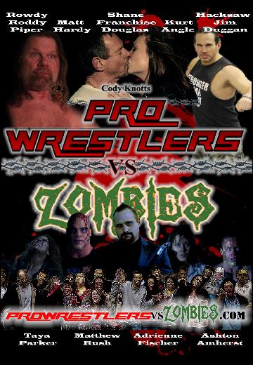Pro Wrestlers vs Zombies poster