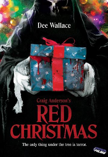 Red Christmas poster