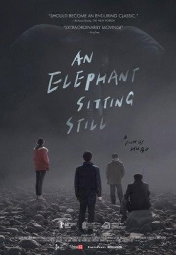 An Elephant Sitting Still poster