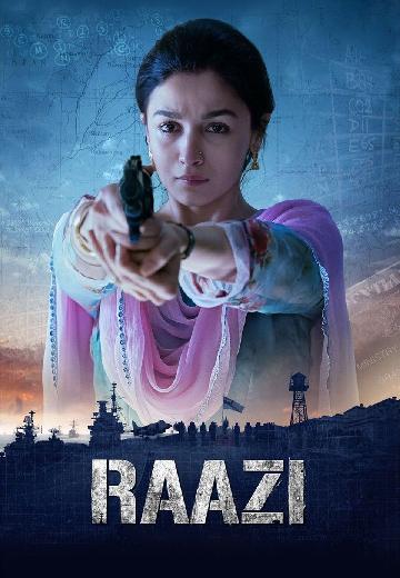 Raazi poster