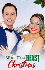 A Beauty & the Beast Christmas poster