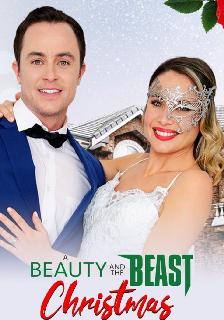 A Beauty & the Beast Christmas poster