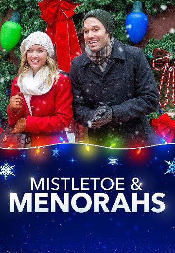 Mistletoe & Menorahs poster