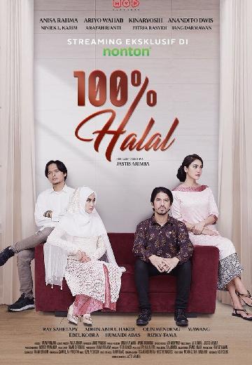 100% Halal poster